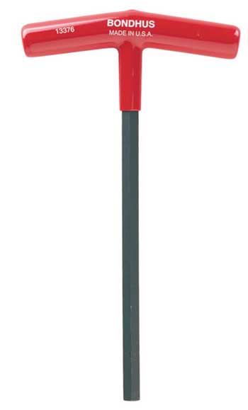 Bondhus T-Handle Hex Driver 2 - 3mm - 3mm