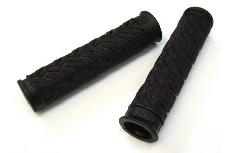 BULK KRAYTON RUBBER ATB GRIPS - BLACK (PAIR)