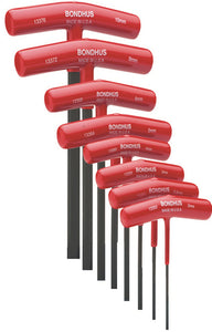 Bondhus T-Handle Ball Driver Set