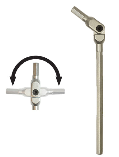 Bondhus Hex Pro Swivel Head Hex Key - 8mm