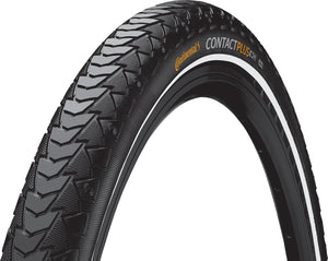 Continental Contact Plus City/Trekking Tyre in Black/Reflex (Rigid) - 27.5 x 1 1/2" 650B
