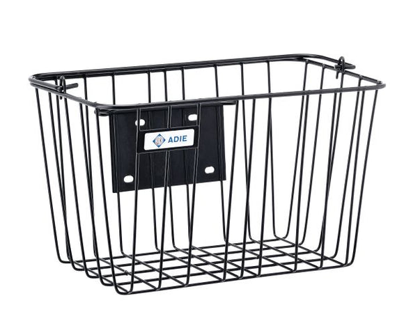 Adie Front Wire Basket in Black - Standard