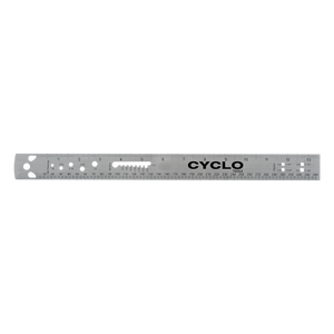 Cyclo 'Advanced' Stainless Steel Spoke Ruler