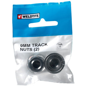 Weldtite Bike Bits Track Nuts 9mm x2
